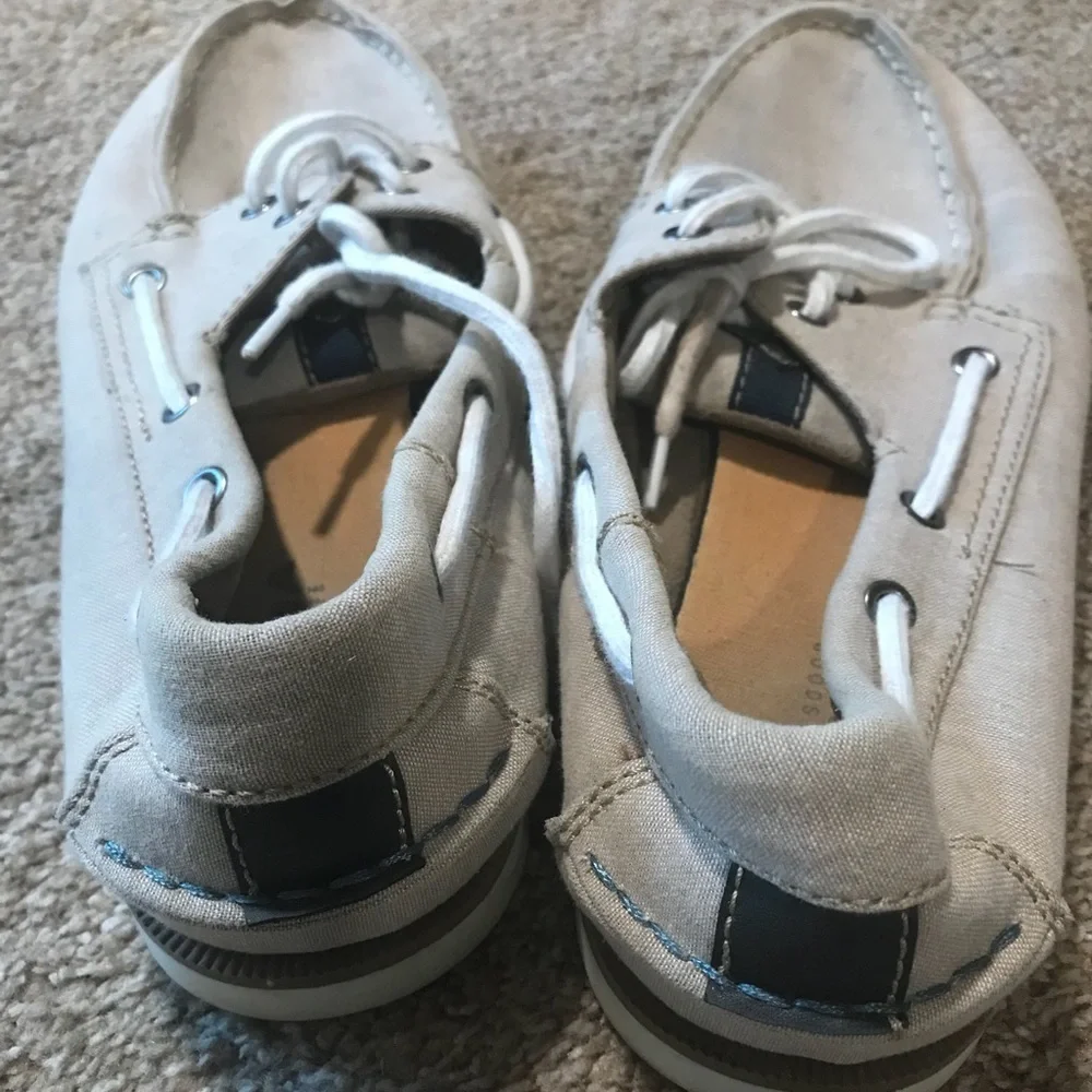 Sonoma Goods For Life Men’s Carey Beige Boat Shoes